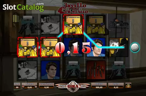 Οθόνη3. L'Uccello dalle Piume di Cristallo Κουλοχέρης