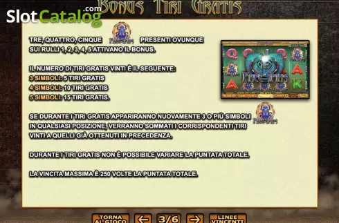 Οθόνη7. King of Egypt (Giocaonline) Κουλοχέρης