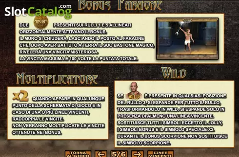 Οθόνη9. King of Egypt (Giocaonline) Κουλοχέρης