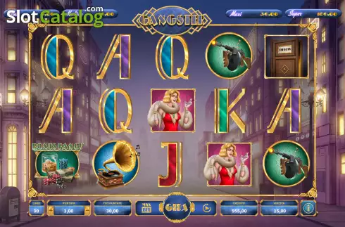 Οθόνη2. Gangster (Giocaonline) Κουλοχέρης