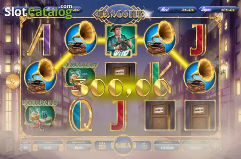 Οθόνη4. Gangster (Giocaonline) Κουλοχέρης