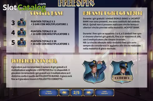 Οθόνη6. Gangster (Giocaonline) Κουλοχέρης