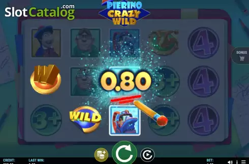 Οθόνη3. Pierino Crazy Wild Κουλοχέρης 