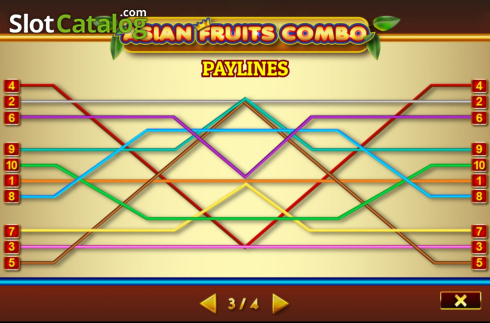 Οθόνη9. Asian Fruit Combo Κουλοχέρης