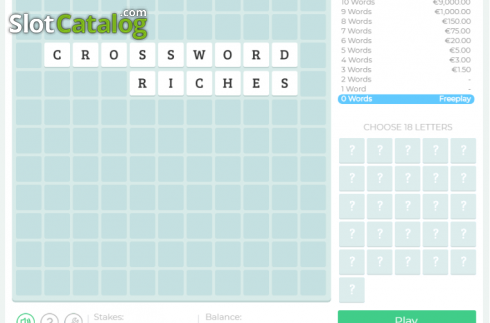 Οθόνη2. Crossword Riches Κουλοχέρης