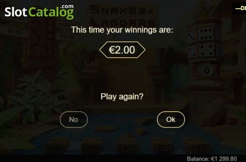 Οθόνη3. Snakes And Ladders (G.Games) Κουλοχέρης