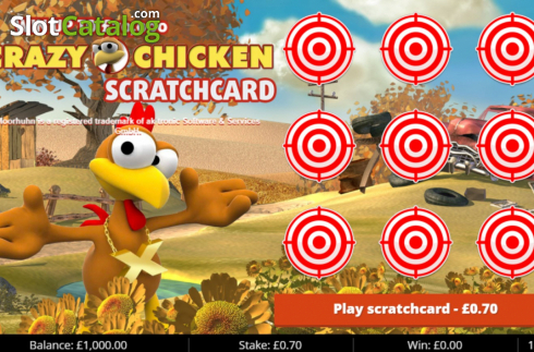 Οθόνη2. Moorhuhn Scratchcard Κουλοχέρης