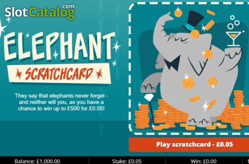 Οθόνη2. Elephant Scratch Κουλοχέρης