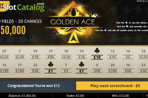 Οθόνη3. Golden Ace (G.Games) Κουλοχέρης