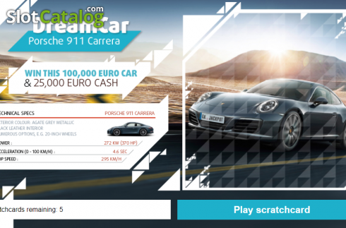 Οθόνη2. Dream Car Porsche Κουλοχέρης