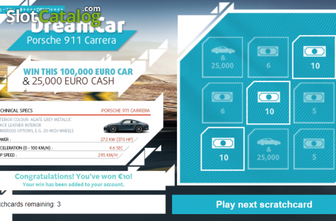 Οθόνη4. Dream Car Porsche Κουλοχέρης
