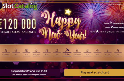 Οθόνη3. Happy New Year (G.Games) Κουλοχέρης