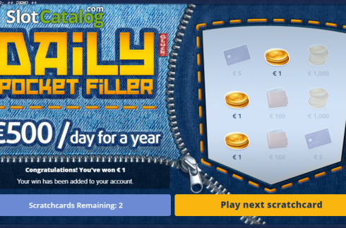 Οθόνη3. Daily Pocket Filler Κουλοχέρης