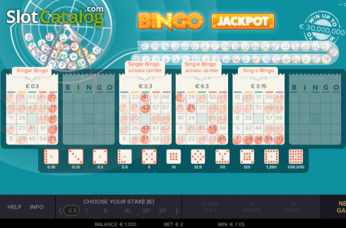 Οθόνη3. Bingo Jackpot Κουλοχέρης