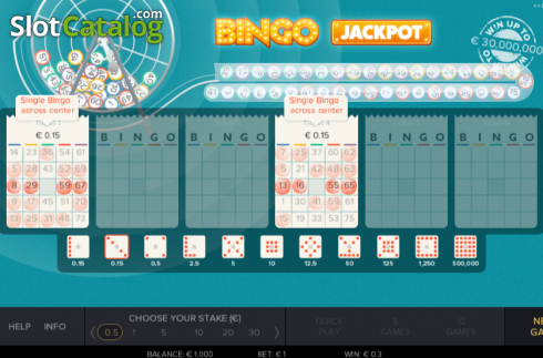 Οθόνη4. Bingo Jackpot Κουλοχέρης