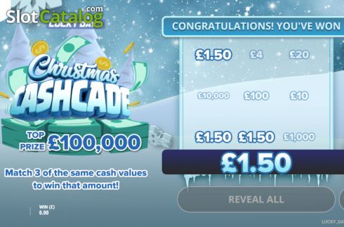 Οθόνη4. Christmas Cashcade Κουλοχέρης