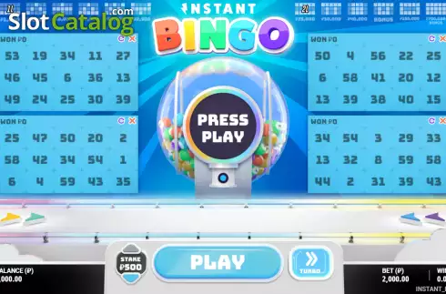 Οθόνη2. Instant Bingo (G.Games) Κουλοχέρης 