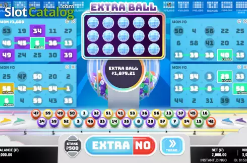 Οθόνη3. Instant Bingo (G.Games) Κουλοχέρης 