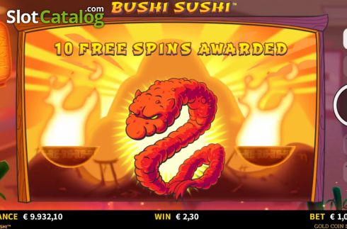 Οθόνη7. Bushi Sushi Κουλοχέρης
