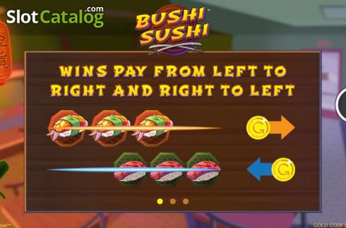 Οθόνη2. Bushi Sushi Κουλοχέρης