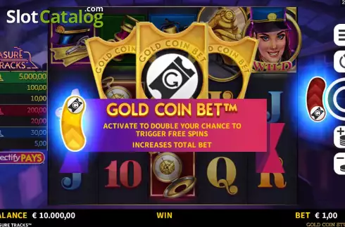 Οθόνη3. Treasure Tracks Κουλοχέρης