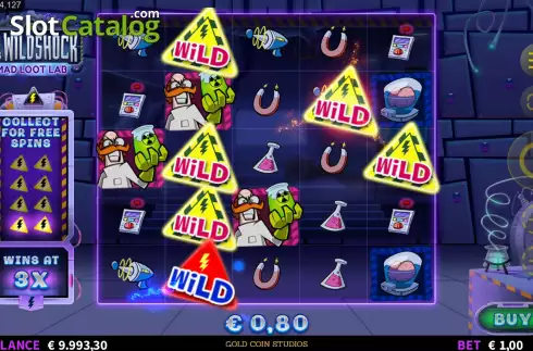 Οθόνη4. Dr Wildshock Mad Loot Lab Κουλοχέρης