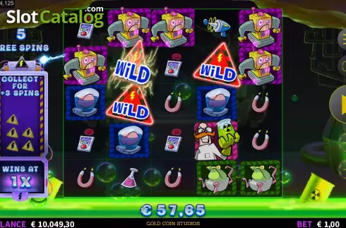 Οθόνη9. Dr Wildshock Mad Loot Lab Κουλοχέρης