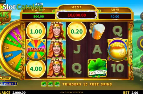 Οθόνη3. Fiona's Fortune Κουλοχέρης