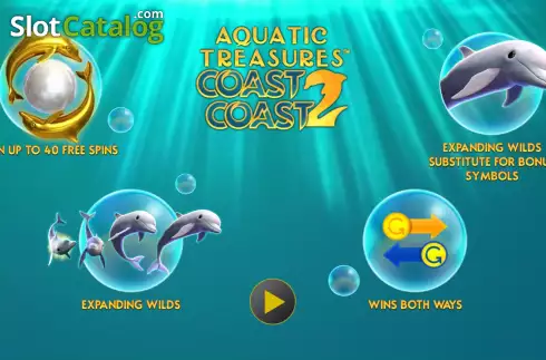 Οθόνη2. Aquatic Treasures Coast 2 Coast Κουλοχέρης
