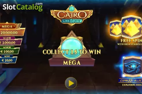 Οθόνη2. Cairo Link and Win Κουλοχέρης