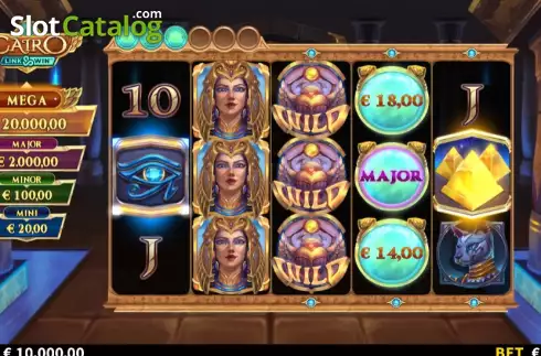 Οθόνη3. Cairo Link and Win Κουλοχέρης
