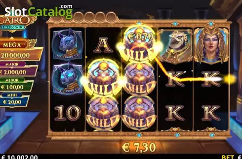 Οθόνη4. Cairo Link and Win Κουλοχέρης