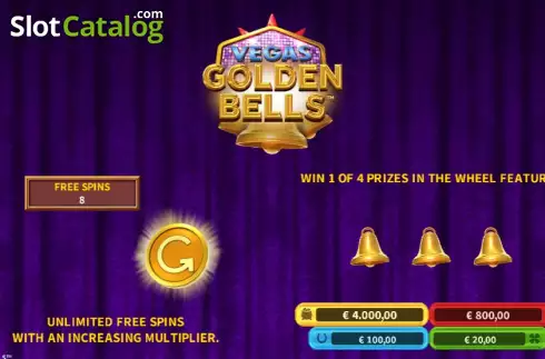Οθόνη2. Vegas Golden Bells Κουλοχέρης
