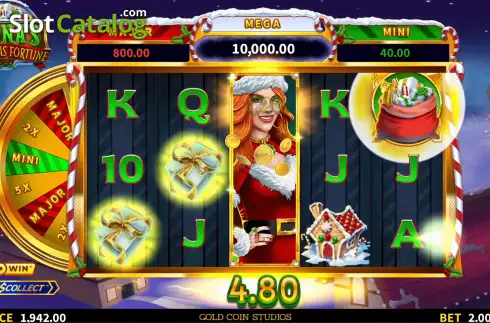 Οθόνη6. Fiona’s Christmas Fortune Κουλοχέρης 