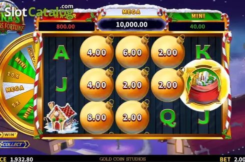 Οθόνη7. Fiona’s Christmas Fortune Κουλοχέρης 