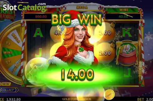 Οθόνη8. Fiona’s Christmas Fortune Κουλοχέρης 