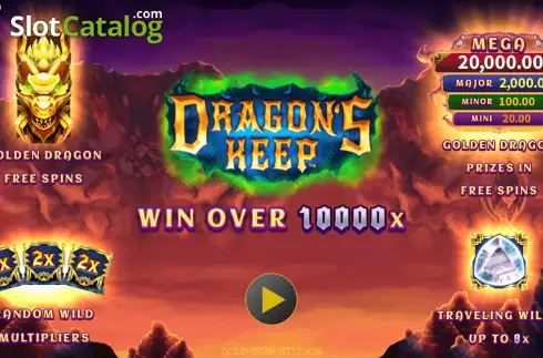 Οθόνη2. Dragon's Keep Κουλοχέρης