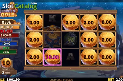 Οθόνη9. George’s Gold Κουλοχέρης 
