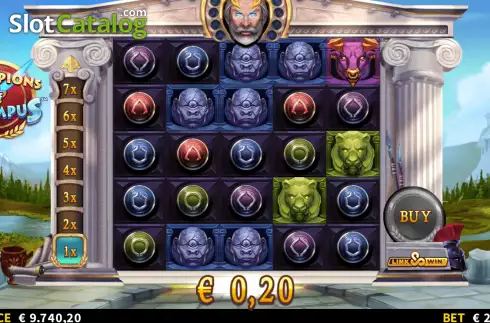 Οθόνη3. Champions of Olympus Κουλοχέρης 