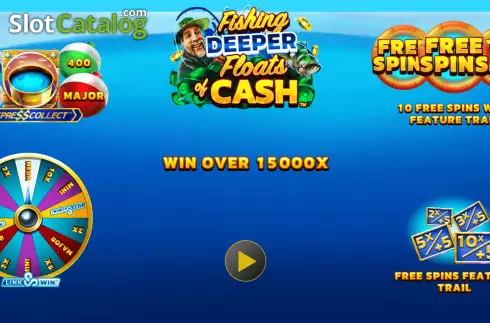 Οθόνη2. Fishing Deeper Floats of Cash Κουλοχέρης