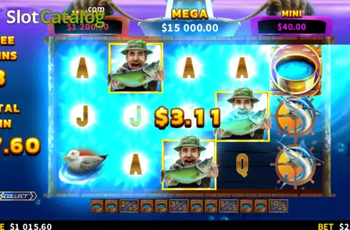 Οθόνη7. Fishing Deeper Floats of Cash Κουλοχέρης