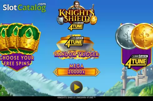 Οθόνη2. Knights Shield Link&Win 4Tune Κουλοχέρης