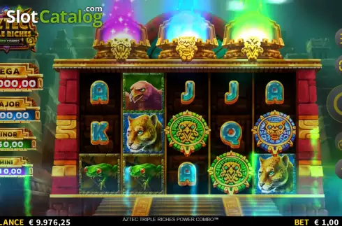 Οθόνη6. Aztec Triple Riches Power Combo Κουλοχέρης 