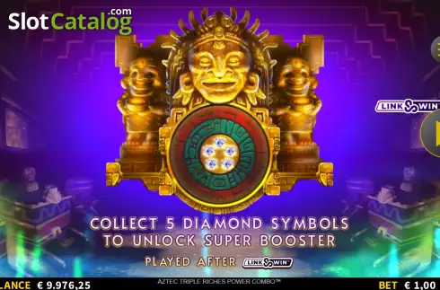 Οθόνη8. Aztec Triple Riches Power Combo Κουλοχέρης 