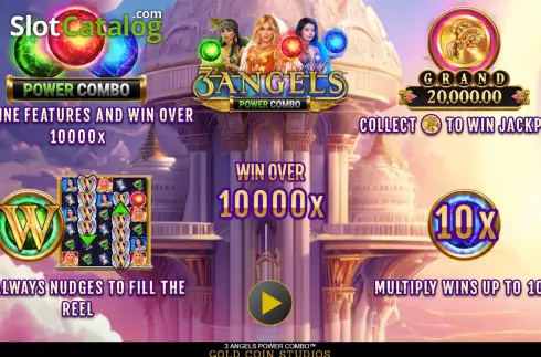 Οθόνη2. 3 Angels Power Combo Κουλοχέρης