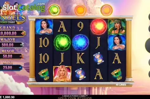 Οθόνη7. 3 Angels Power Combo Κουλοχέρης