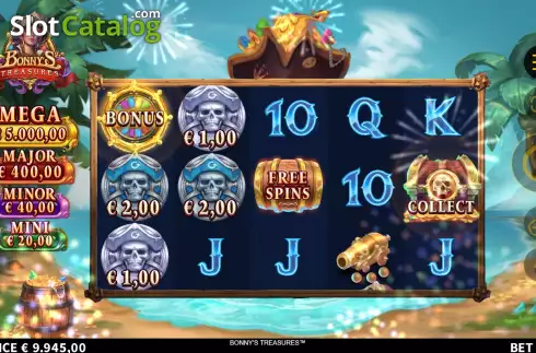 Οθόνη6. Bonny's Treasures Κουλοχέρης