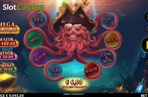 Οθόνη7. Bonny's Treasures Κουλοχέρης