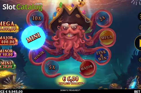Οθόνη8. Bonny's Treasures Κουλοχέρης