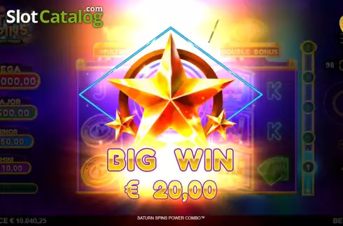 Οθόνη7. Saturn Spins Power Combo Κουλοχέρης